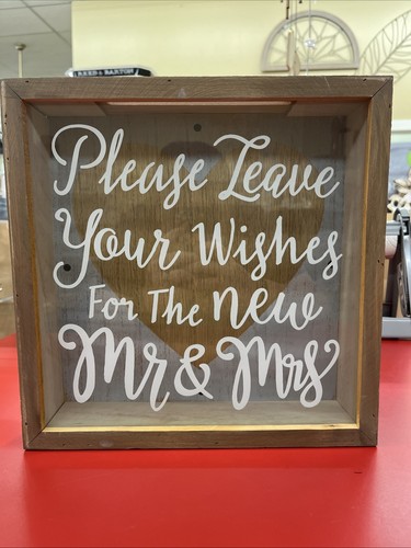 Wedding wish box - wish,