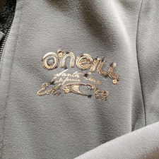 O'Neil Vintage Santa Cruz California Est '52 Olive Green Womens Hoodie Size L