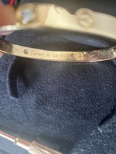 Cartier Love Bangle 18k Gold With Diamonds