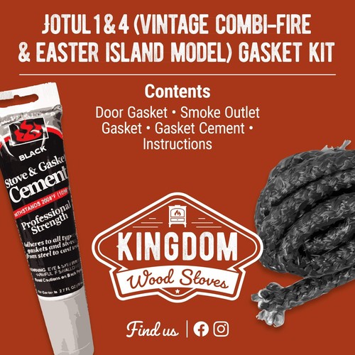 Vintage jotul wood - jotul, 1