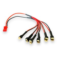 Charging Cable JST 6x 1.25 1S 3.7V E-Flite Blade MSR MSRX MCX Kyosho Parkzone...