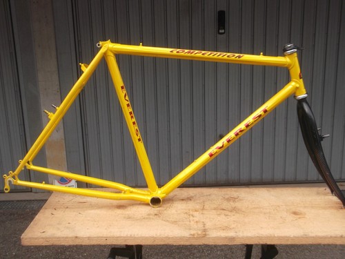 Vintage frame mountain bike - vintage,