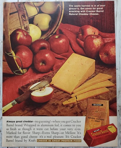 1962 kraft cracker barrel - 1962,