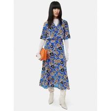 Jigsaw Shirt Midi Dress UK16
