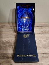 Bohemia Crystal Vase with Gold