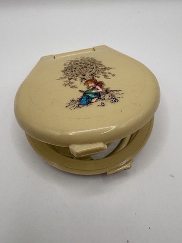 Vintage art deco compact - vintage,