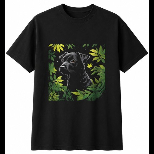 Botanical patterdale terrier - patterdale,