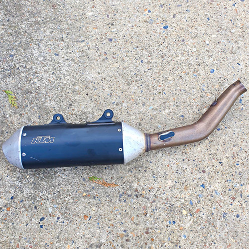 Ktm sxf 250 350f exhaust - ktm,