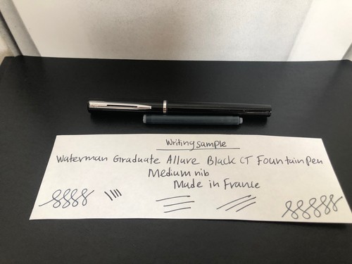 Waterman graduate allure black - graduate,