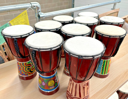 Djembes for schools - , set