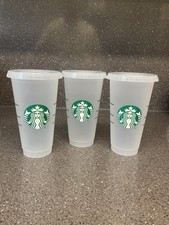 Starbucks Frosted Plastic