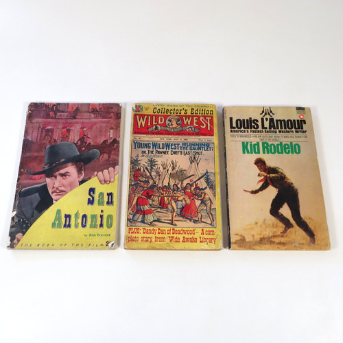 Vintage western paperback book - vintage,