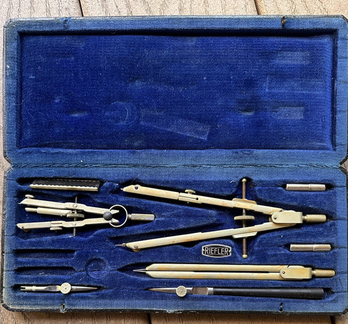 Riefler drafting tool set - drafting,