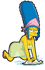 Sexy Marge Simpson Vinyl Die