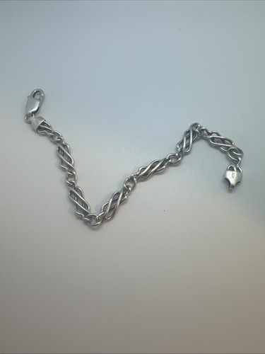 Sterling silver fancy - sterling, link