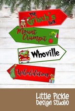 The Grinch Christmas Props