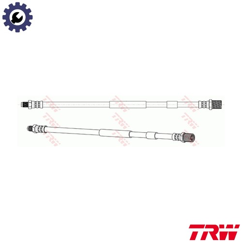 Brake hose phd1265 - hose,
