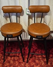 Set of 2 Bar Stools Bar Chairs