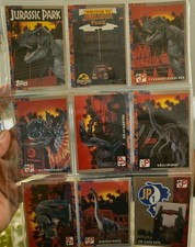 JURASSIC PARK 1993 TOPPS RARE