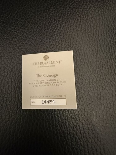 Royal mint gold proof full - gold,