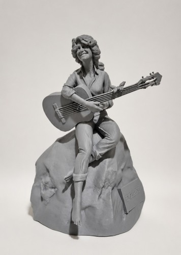 Dolly parton statue - statue, based