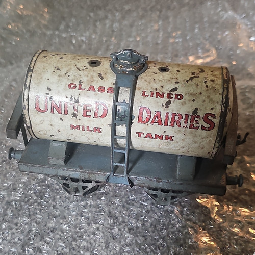 Hornby gauge united dairies - o,