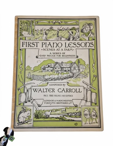 Book first piano lessons by - book,