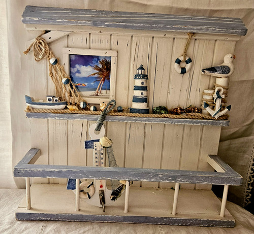 Wooden nautical coastal beach - coastal,