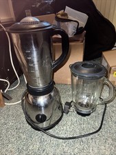 Hitachi 450w Blender With 1.5l Steel And Glass Jug