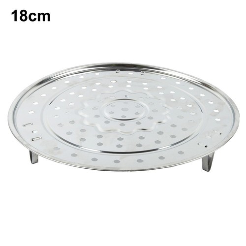 Round stainless steel steamer - stainless,