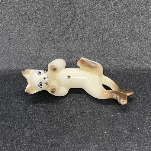 Vintage miniature siamese - vintage,
