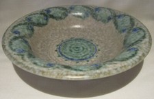 Pilkington's Royal Lancastrian Large Lapis Ware Bowl,Gwladys Rogers & ET Radford