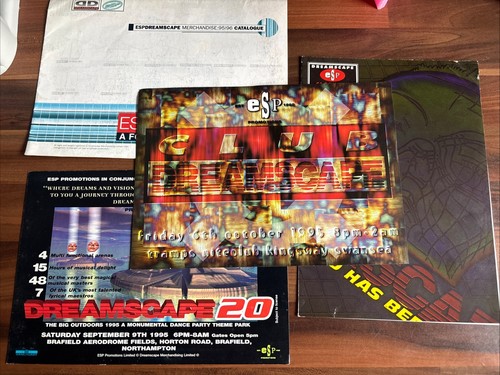 Dreamscape rave flyers - flyers, and