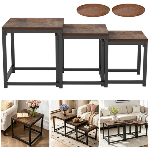 Nesting coffee tables - set, of