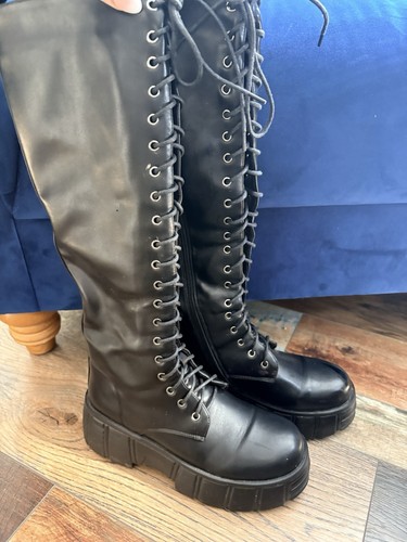 Military style black - style, boots