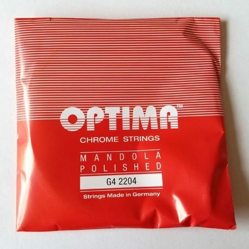 Optima mandola strings red - strings, g4