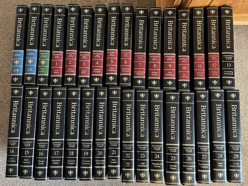 Encyclopaedia britannica 15th - encyclopaedia,
