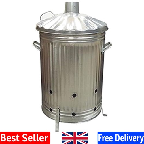 90l metal garden incinerator - garden,