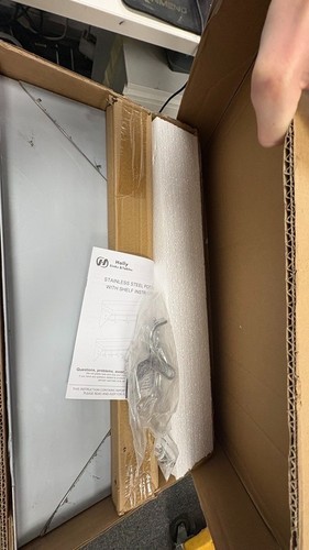 Stainless steel shelf wall - shelf,