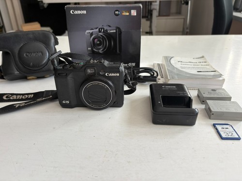 Canon powershot g15 - powershot, 12.1mp