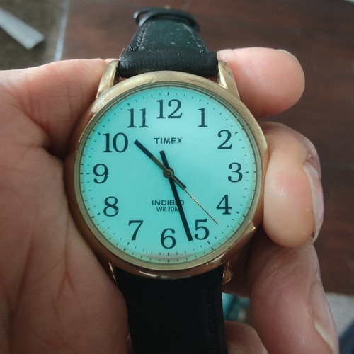 Timex gold tone - tone, dial
