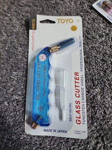 Toyo tc600 glass cutter blue - tc600, cutter,
