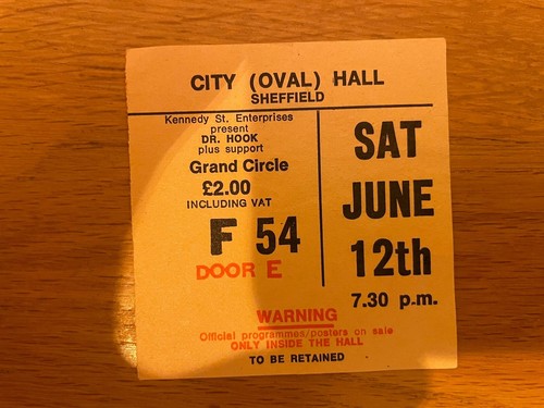 Hook ticket 1976 - dr,