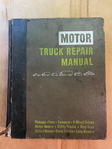 Motor truck repair manual - repair,