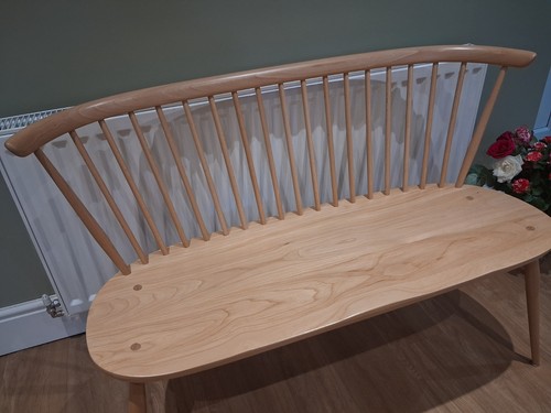 Ercol love seat bench ash - bench,,