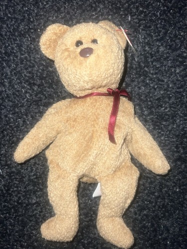 Beanie baby curly - beanie, bear