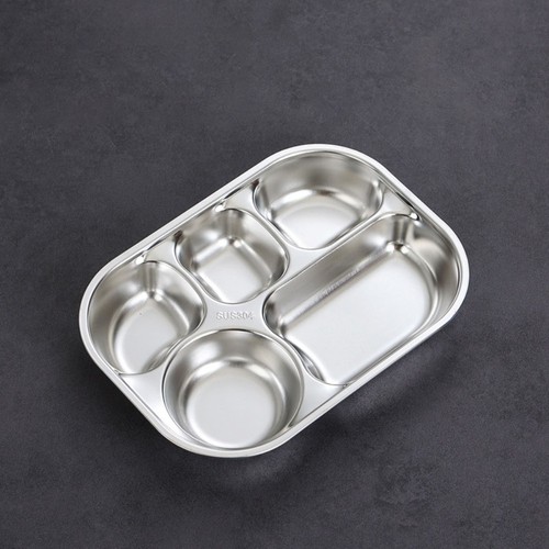 Compartments stainless - 4/5-compartments,