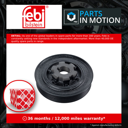 Crankshaft pulley fits ford - pulley,