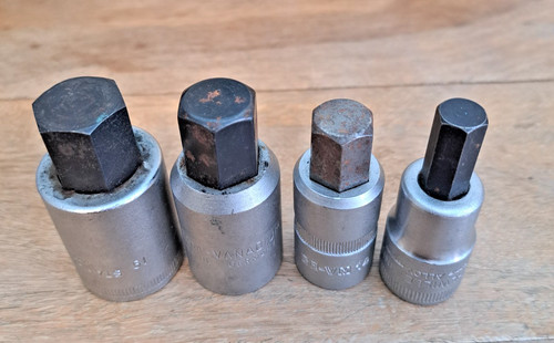 Xhex drive allen key sockets - drive,