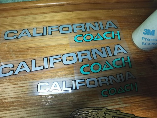 California coach decal - california,